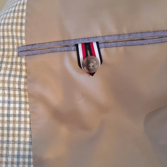 NWT Tommy Hilfiger Conrad Tan/Grey Sport Coat 44REG Flex - Picture 13 of 14